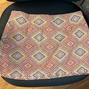 Cider Retro Argyle Mini skirt